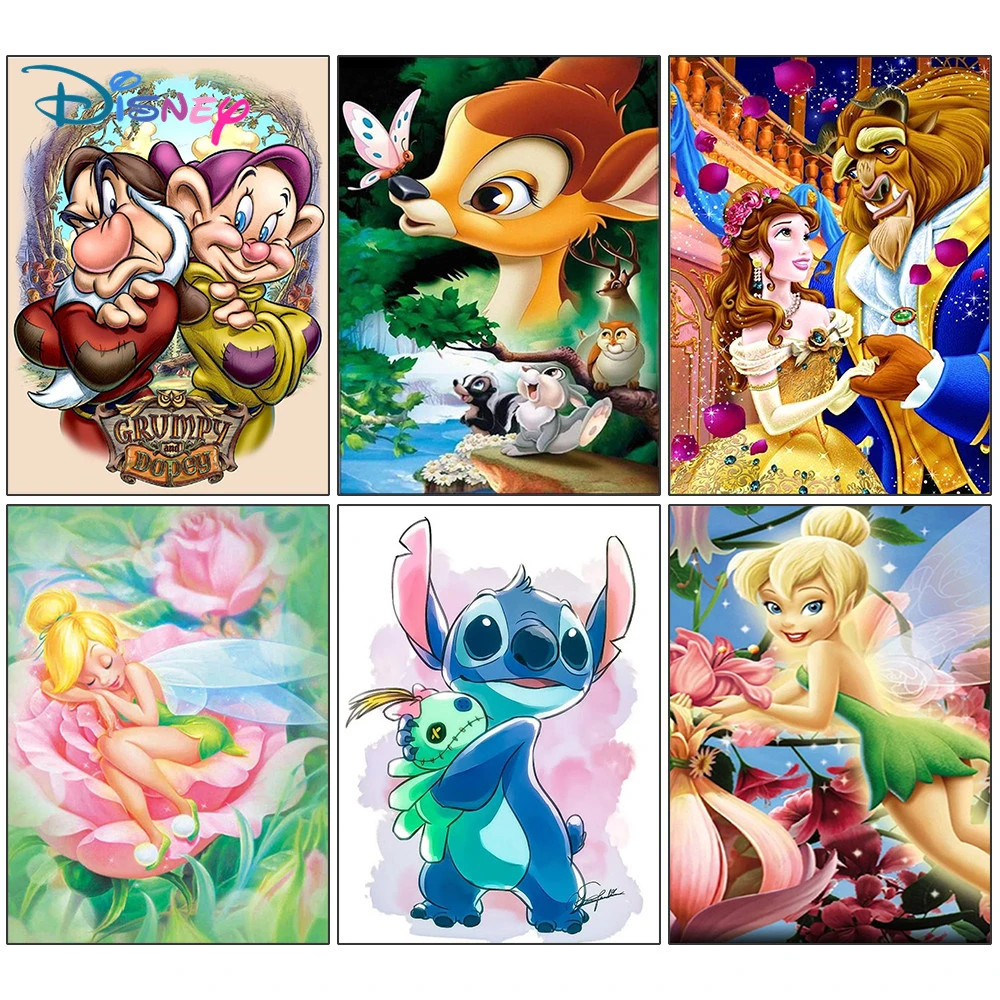 ディズニー Elambiダイヤモンド刺paintingキット 5dダイヤモンドペインティング 漫画プリンセスキャラクター クロスステッチ モザイク インテリアデザイン Diamond Painting Cross Stitch Aliexpress
