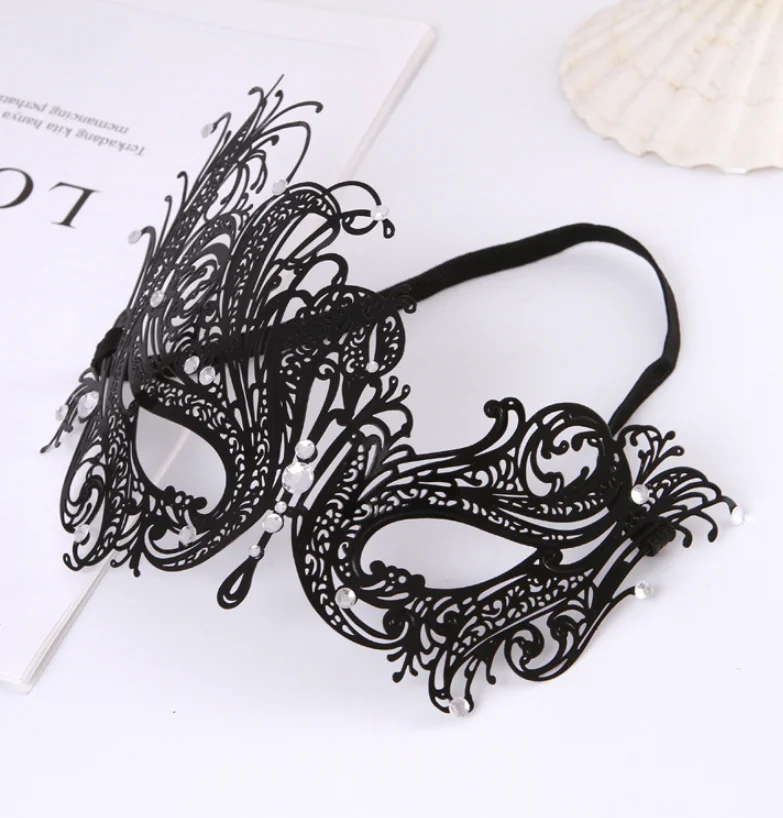 Оптовая продажа 2 шт./лот Тонкая ажурная маска реквизит для маскарада ночного