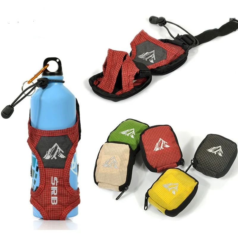 

Outdoor Multi-functional Mini Folding shui hu bao Pitcher Mineral Water Bottle Pannier Bag-Plug-in Waist Backpack