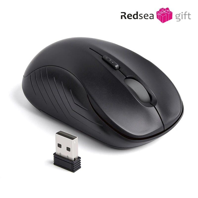 Мышь компьютерная беспроводная 2 4 ГГц с USB-приемником и 3 регулируемыми уровнями |