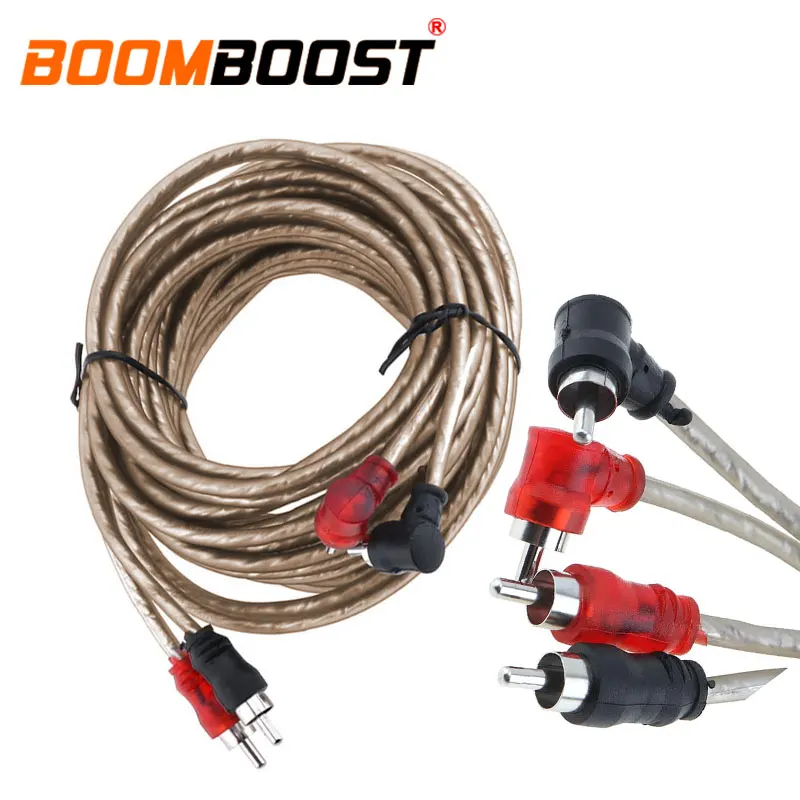 Cable amplifier subwoofer Audio Video Cable Male to Male for CD connect amplifier Subwoofer Tube machine