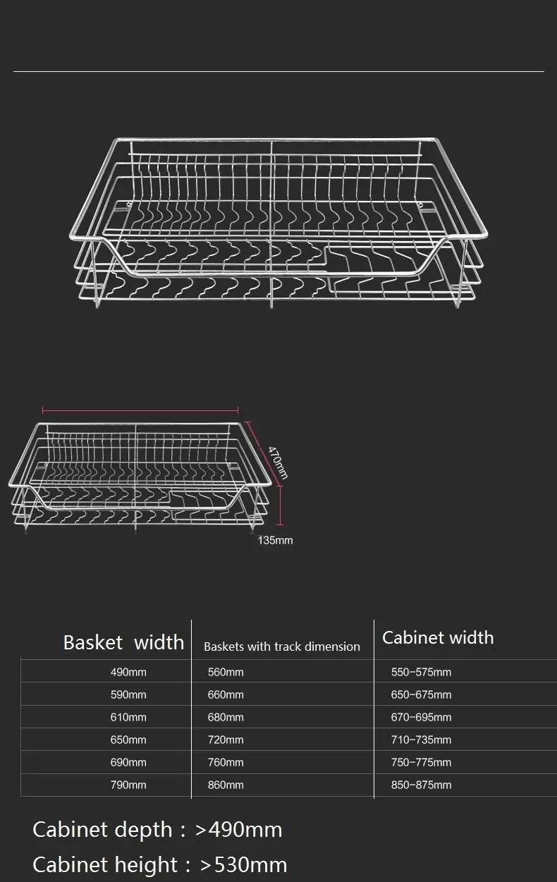 Platos Cestas Para Organizar сушилка для посуды, органайзер из нержавеющей стали, органайзер для кухни Cocina, корзина для кухонного шкафа