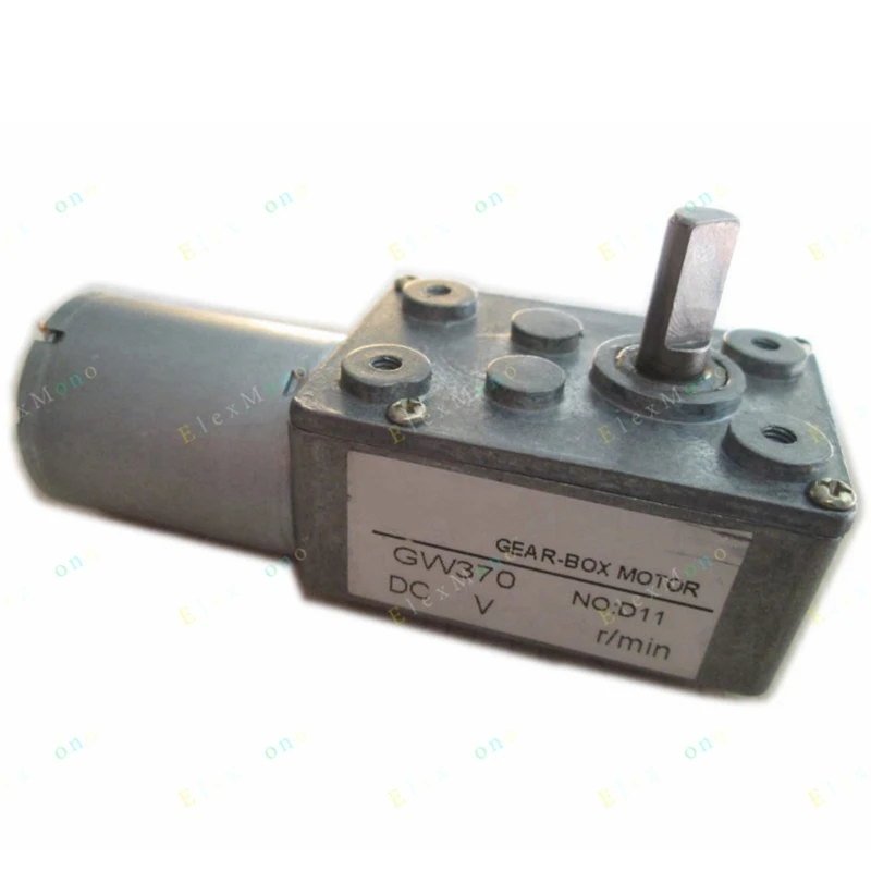 

DC 24V 1.2RPM Gear Motor - High Torque Slow Motion Helical Gearbox ratio Reducer Motor