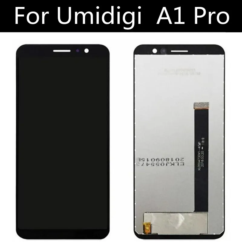 ЖК-дисплей 5 дюйма для Umidigi A1 Pro сенсорный экран Сменные аксессуары телефона |