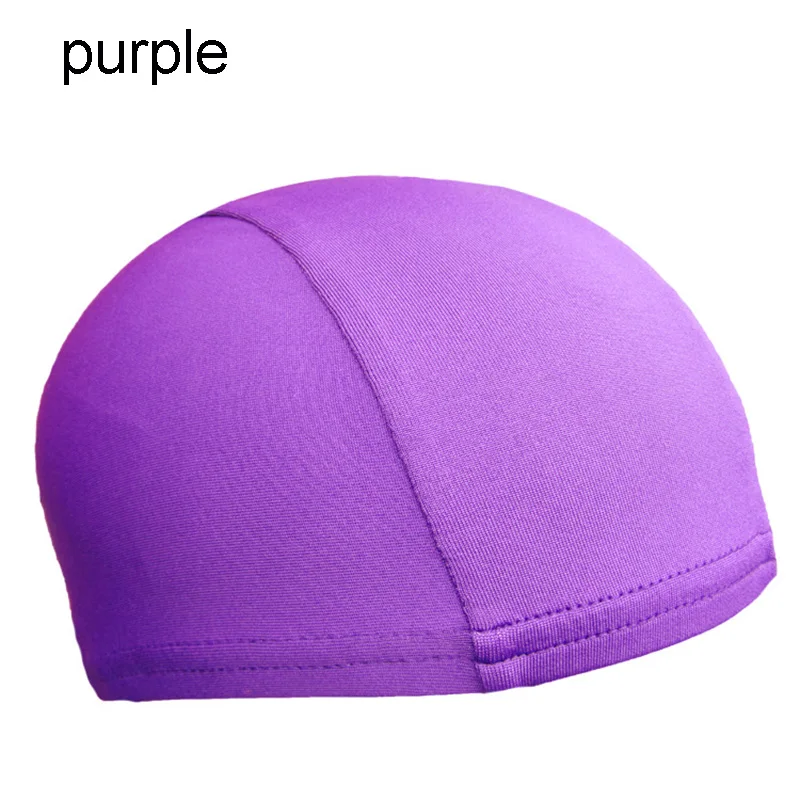 Purple Мягкий вкладыш для шлема, быстросохнущая Кепка для шлема, головные уборы для езды на велосипеде, велосипедная Спортивная дышащая шапочка для взрослых, унисекс ZJ55 - Цвет: Purple