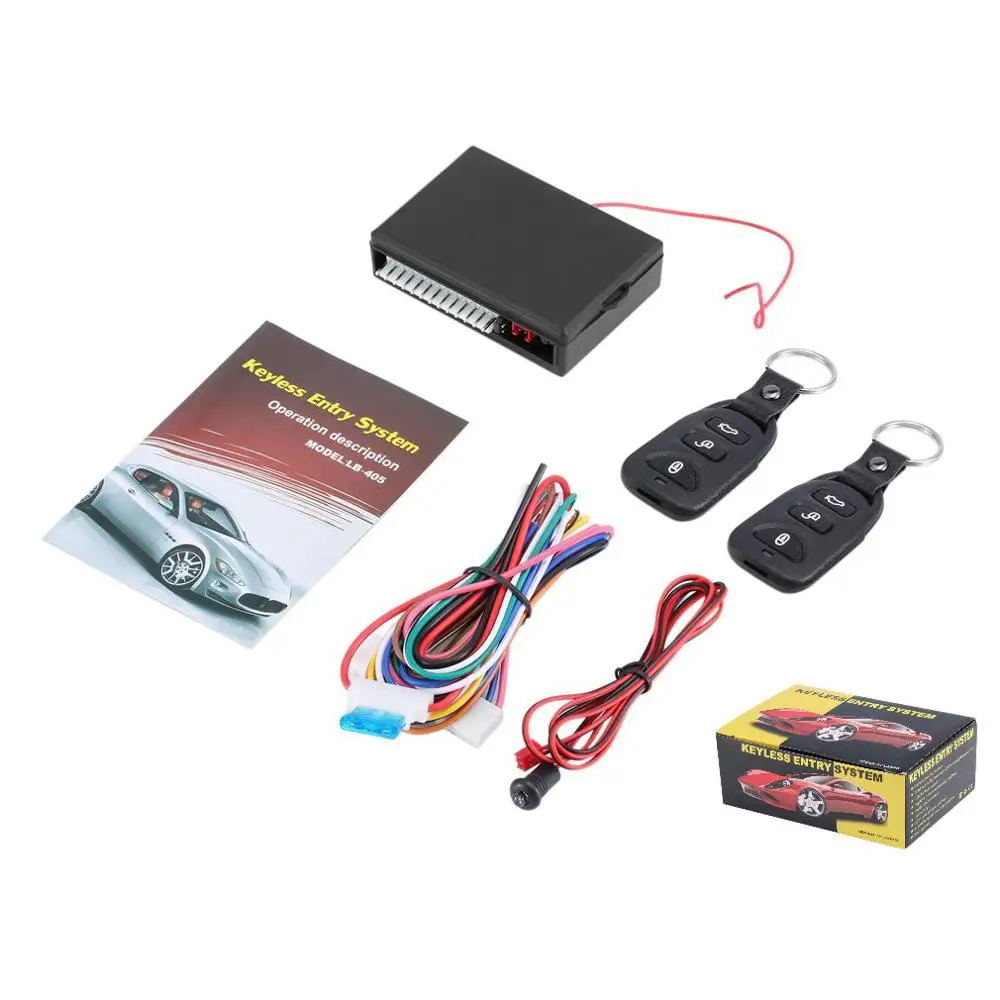 Universal Car Alarm Systems Auto Remote Central Kit Door Lock Vehicle