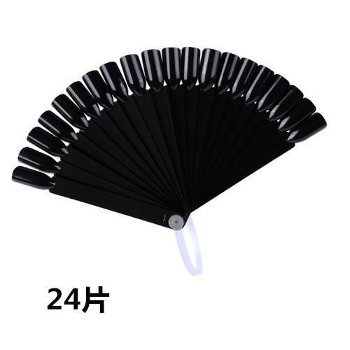 New False Nail Art Polish Gel Tip Practice Card Display Fan Swatch Multiple Pieces Practice Display Tools