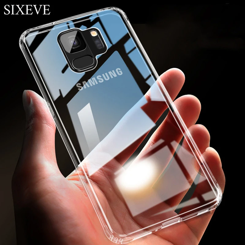 Жесткий пластиковый Чехол из поликарбоната для телефона Samsung S10 S9 S8 S7 S6 Edge Note 5 8 9 A6