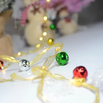

LED String Light Bell Decorative Light Cell Box Colored Light