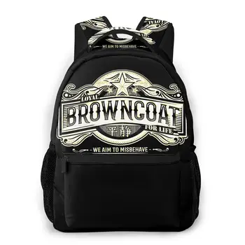 

Firefly tv show School Bags Browncoats For Life Firefly Beautiful backpack for Men Women