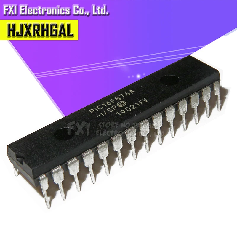 2 шт. PIC16F876A-I/SP PIC16F876A DIP28 DIP 16F876A новый оригинальный | Электронные компоненты и