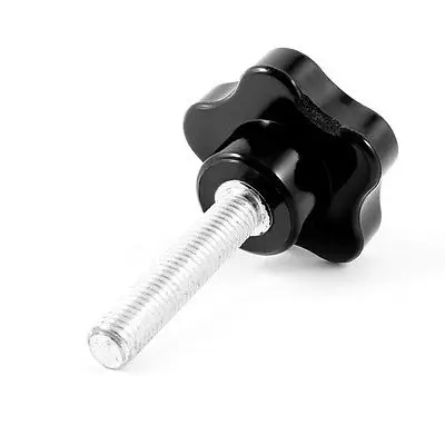 

Replacement 10mm Male Thread Screw On Type Star Shaped Knob