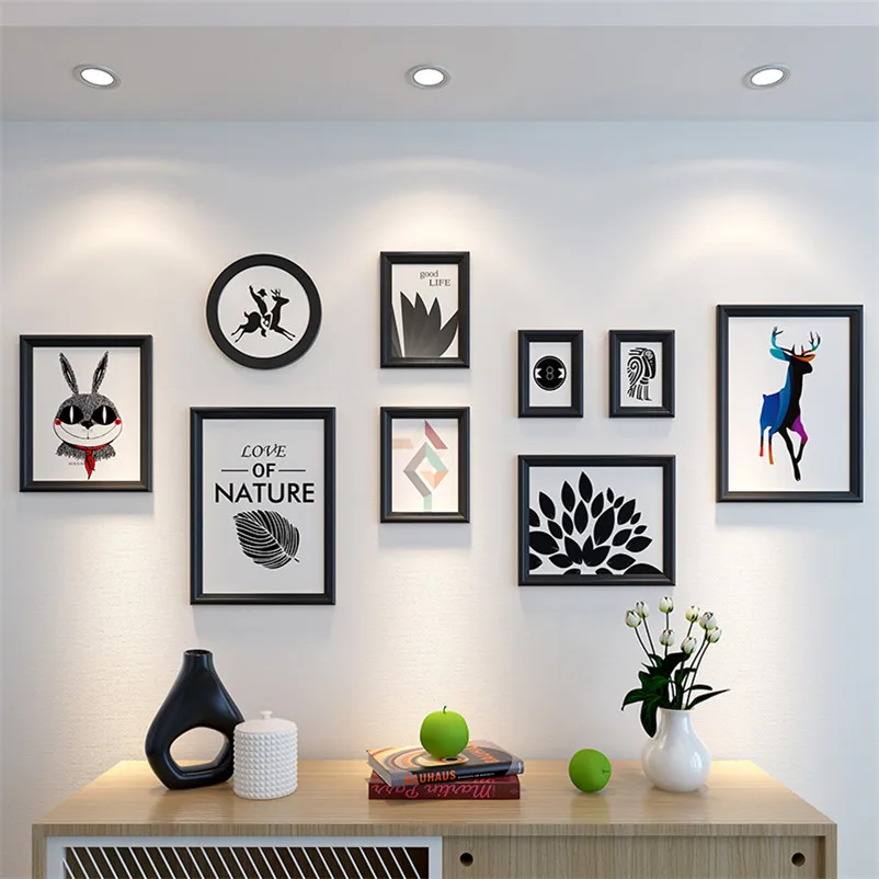 Large 18 Multi Photo Frame Love Family Friends Collage Home Wall Picture Album Frames Home Garden Worldenergy Ae