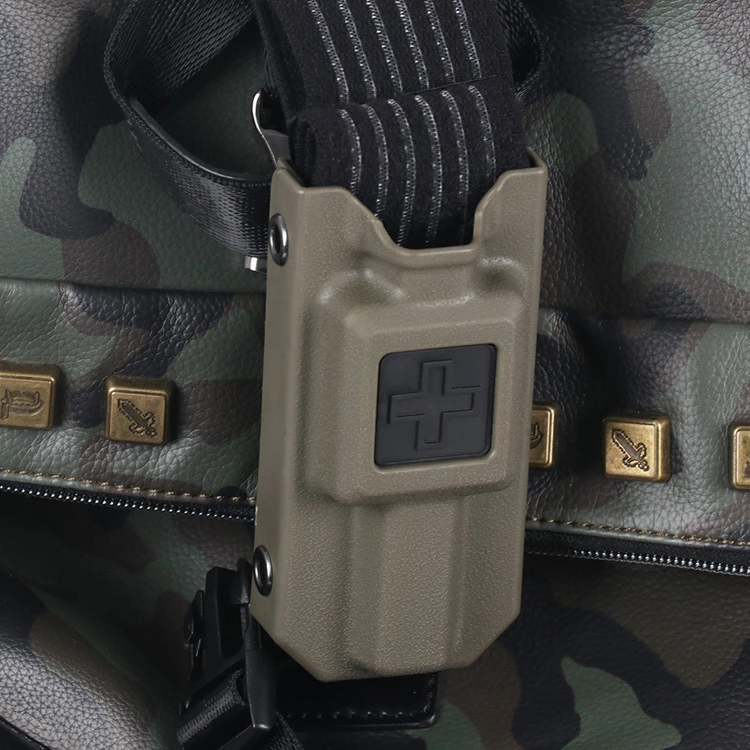 Molle турникет несущая сумка держатель EMT первой помощи Быстрый Медленный выпуск пряжки одной рукой Открытый Портативный аварийный жгут