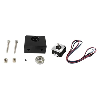 

1Pcs Nema17 17Hs4023 4-Lead Nema 17 22Mm 42 Motor & 2Pcs 3D Printer Aluminum Z-Axis Lead Screw Top Mount