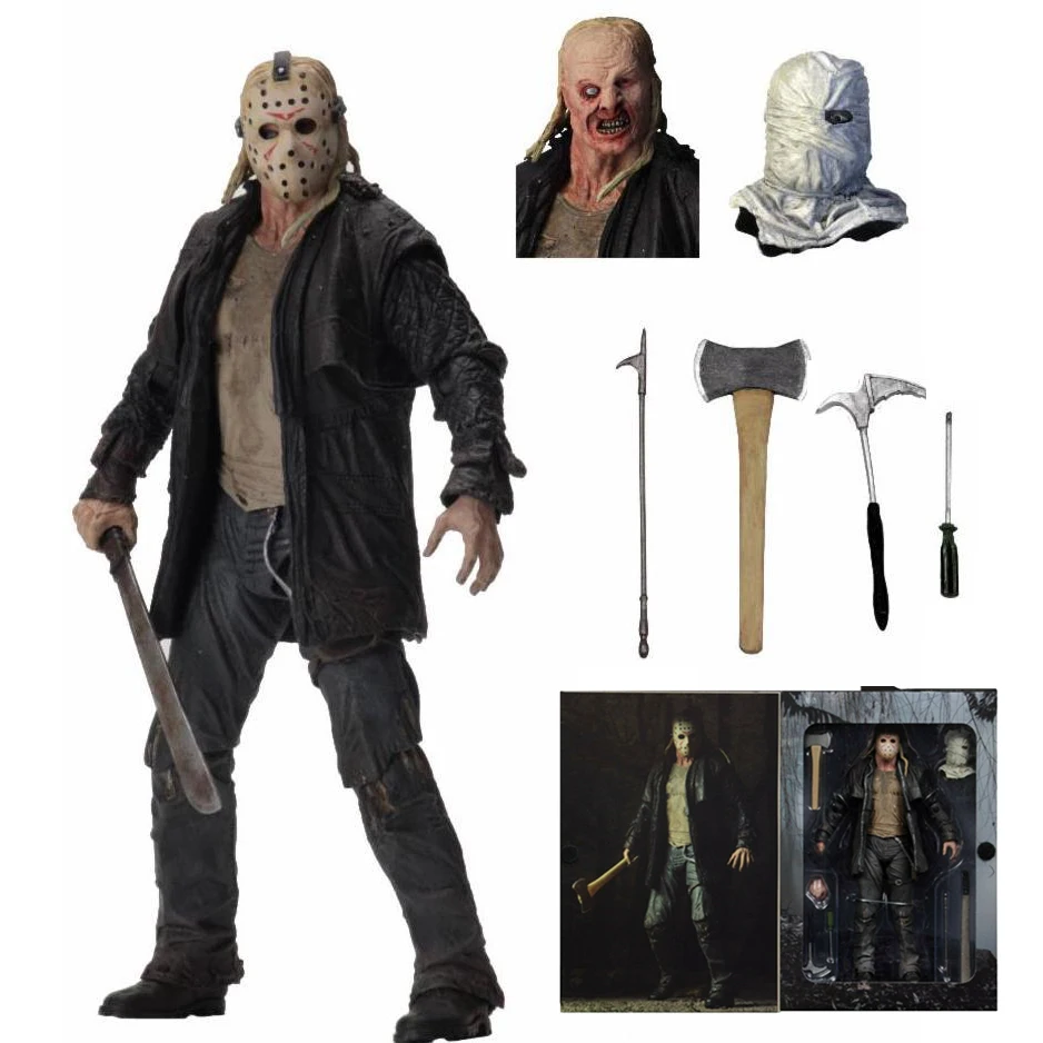 Jason Voorhees フィギュア ネカ　付属品欠品 Jason Figure NECA Friday Jason 2009 Remake Voorhees Deluxe