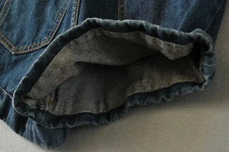 Женские ковбойские шорты aajeans с высокой талией в европейском и американском стиле