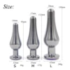 3pcs/set Anal Sex Toys Metal Small Butt Plug Tail Funny Plug Stainless Steel Anal Butt Plug for Women ButtPlug Gay Anal Beads ► Photo 2/6