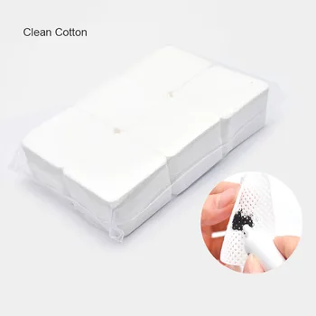 

1Bag Lint-free Cotton Sheet Eyelash Glue Remover Clean The Mouth Of The Glue Bottle Avoid Clogging Glue Cleaner Pads QJM1001