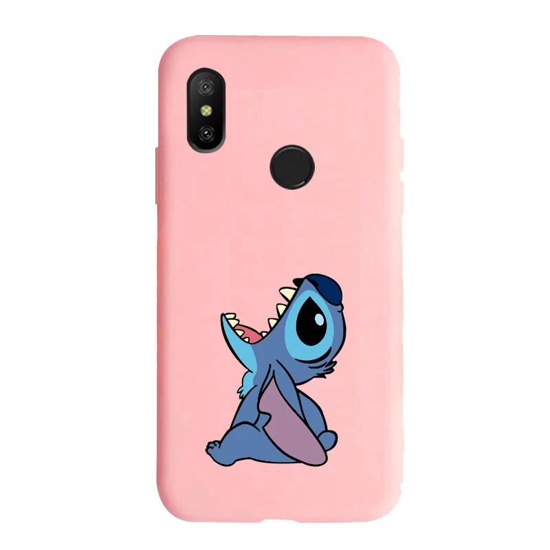 Чехол для huawei Honor 8 9 10 20 Lite 8C 8X 8A 8S 7X 7A Pro силиконовый чехол для huawei P20 P30 Lite Pro P smart Z mate - Цвет: Stitch 2 pink case