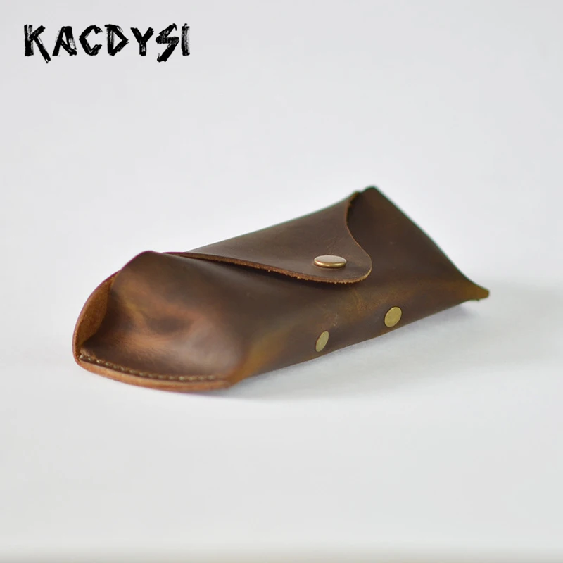 KACDYSI,, Ретро стиль, унисекс, солнцезащитные очки, кошелек, настоящая яловая кожа, Роскошные, для мужчин, очки, чехол, для женщин, мода, последние очки, коробка