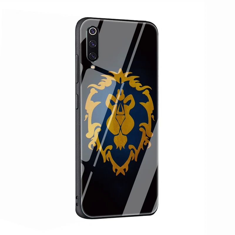 G1 World of Warcraft закаленное Стекло чехол для телефона для Xiaomi 5X6X8 Lite 9 A1 A2 F1 Redmi 4X 6A Примечание 5 6 7 Pro - Цвет: G1