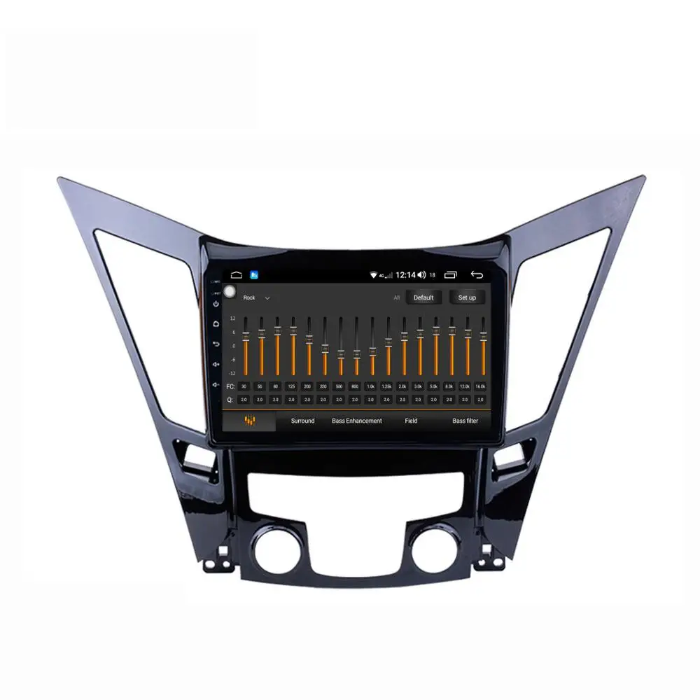 COIKA " Android 8,1 система 8 ядерный автомобильный Радио стерео для hyundai Sonata I40 I45 I50 2011- gps Zlink DSP Google wifi ips Touch