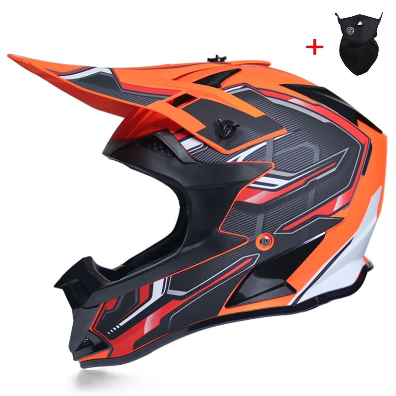Casco Moto Fuoristrada Dot Motocross Moto Professionale Racing Dirt Bike Casco Integrale Moto Casco Vintage
