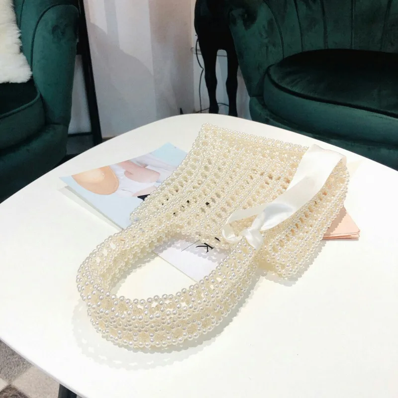 [BXX] бренд ручной жемчужные сумочки Lady beaded сумка Для женщин вечерние Винтаж сумки Ins небольшой лоскут мини сумка через плечо сумки HI312