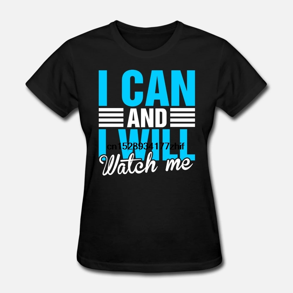 Мужская футболка I Can And Will Watch Me Женские футболки | одежда