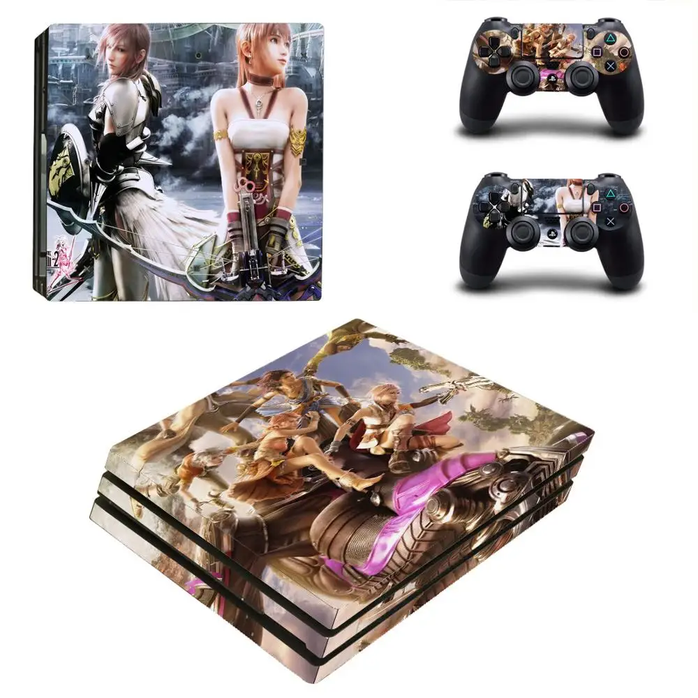 Игра Final Fantasy наклейка PS4 Pro Кожа Наклейка для sony playstation 4 консоль и контроллеры PS4 Pro Кожа Наклейка s винил - Цвет: 3699