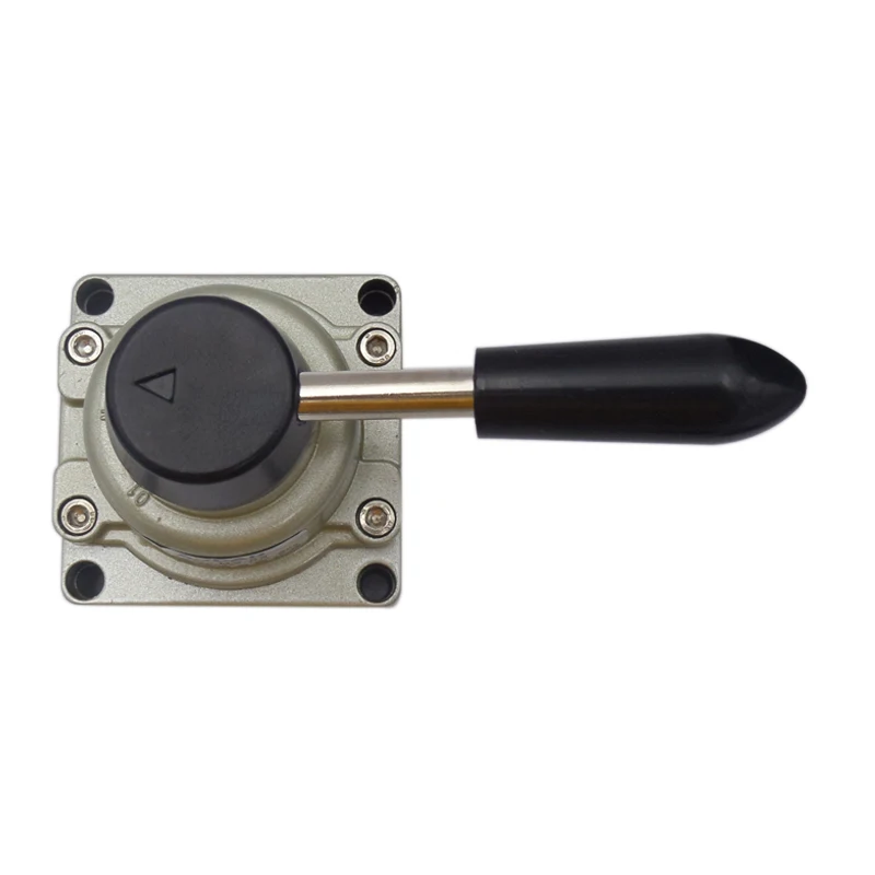 

HV-02 HV-03 HV-04 4 Port 3 Position 1/4" 3/8" 1/2" BSPT Hand Operated Pneumatic Valve Rotary Manual Control