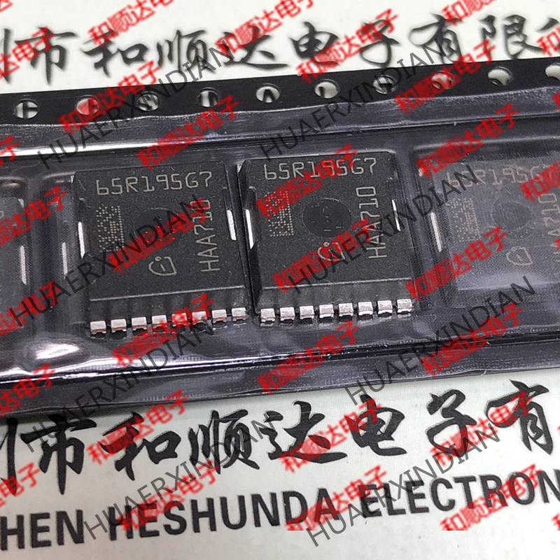 10PCS/LOT new original 65R195G7 IPT65R195G7XTMA1 H-PSOF-8 700V 41A