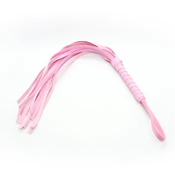 Bdsm Bondage Leather Whip Set Handcuffs & Ankle Cuff Restraints Slave Erotic Spanking Adult Games Sex Toys For Women Couples 5