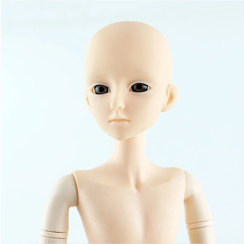 60 см 1/3 Bjd кукла голова мужчины макияж 4D глаза коричневый/синий куклы натуральная