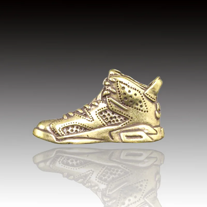 Creative Pure Brass Small Air Force No.1 Sneaker Pendant / Key Chain Exquisite Handicrafts and Trinkets | Дом и сад