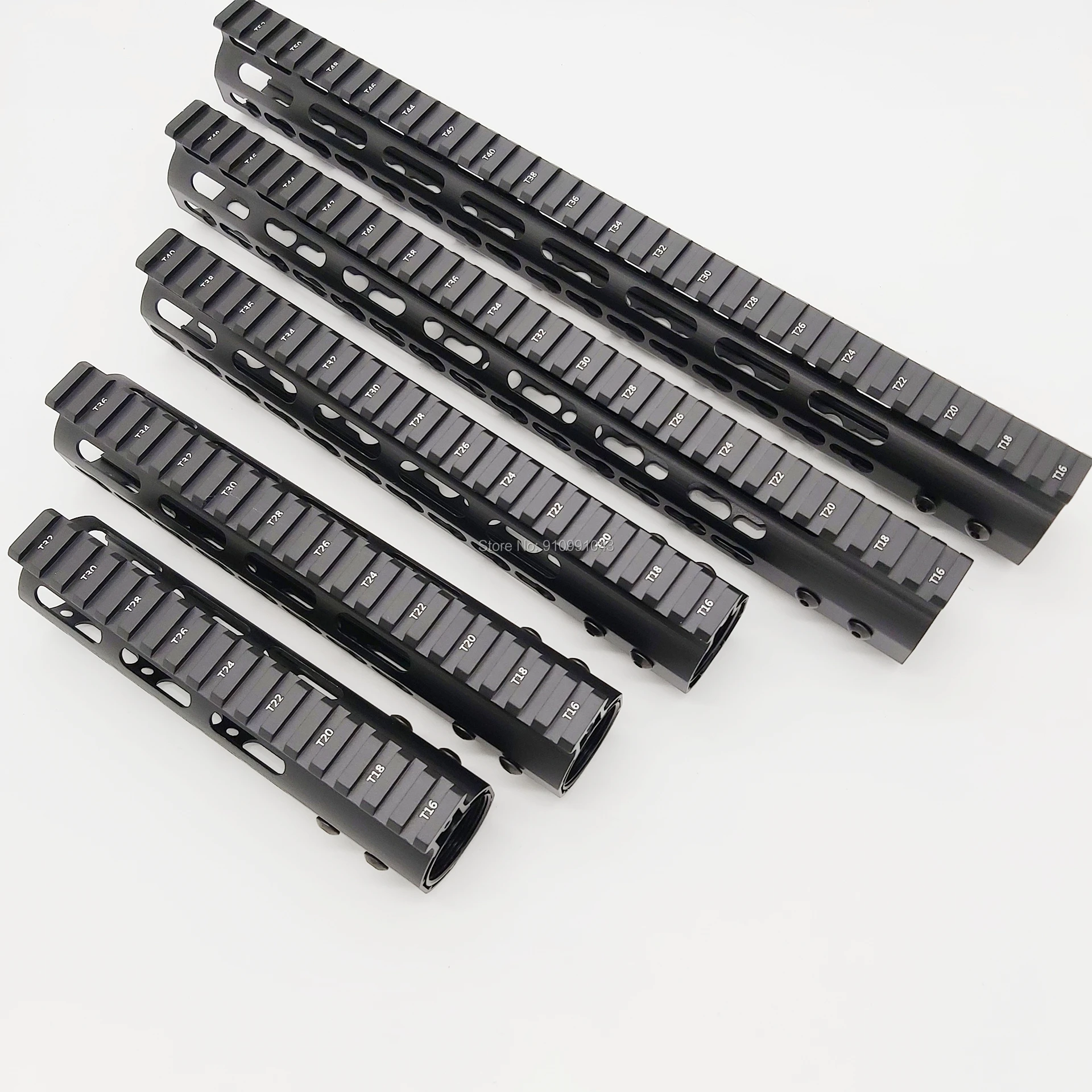 

keymod ar15 GBB AEG TOYS Toyko marui tactical handguard Free Float Slim ar 15 Handguard Quad Rail 7 9 10 12 13.5 15 inch