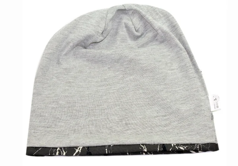 New Arrival Cotton Polyester Autumn Winter Unisex Hip Hop Skullies Beanies Hat Double Layer Casual Headwear Winter Hats For Men