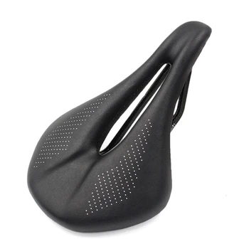 

Hot Bicycle Carbon Saddle Full Carbon Fiber Racing Bike Road Bike Front Saddle Bike Spare Parts Lightweight Seat Cushion Power-1