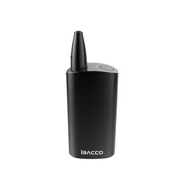 Black IBACCO 2,0 табак тепла без ожога испаритель 2600 мАч для начинающих комплект Электронная сигарета вкусы лучше для нагрева реальной сигареты - Цвет: Black