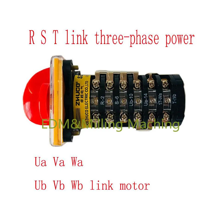 

Milling Machine Switch Six Part Forward Reverse Universal Transfer CNC Mill Tool For Bridgeport Mill Part