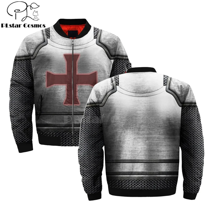 Knights Templar Art тренировочный костюм 3D мужские куртки бомберы худи для мужчин и