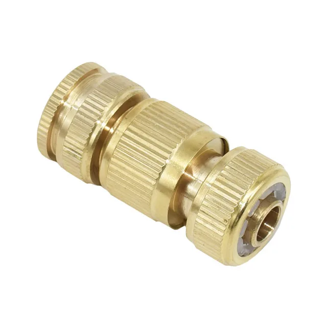 1/2 "Tömlő Gyorscsatlakozó Sárgaréz G1/2 G3/4 Kerti Csap Öntözés 16 Mm -Es Tömlőcsatlakozó Tiszta Réz Adapter 1Set - Image 2