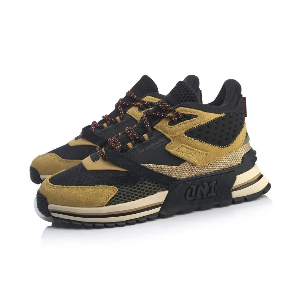 Li-Ning/Мужская обувь; 001 T1000; зимняя стильная обувь для образа жизни; спортивная обувь с подкладкой в стиле ретро; удобные кроссовки; AGLP079 YXB331