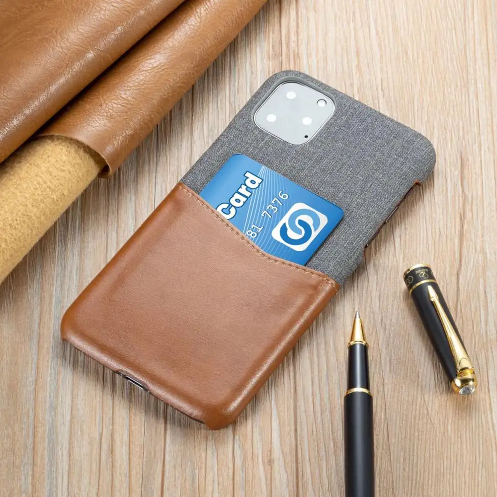 

Colorblock leather for Samsung Galaxy S8 S9 S10 plus phone back cover card design for note8 note9 phone case