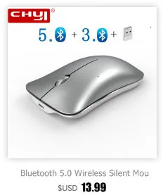 Бесшумная беспроводная мышь с Bluetooth, перезаряжаемая компьютерная мышь, Портативная оптическая мышь с милой пандой, детская мышь для девочек, подарок для ПК и ноутбука