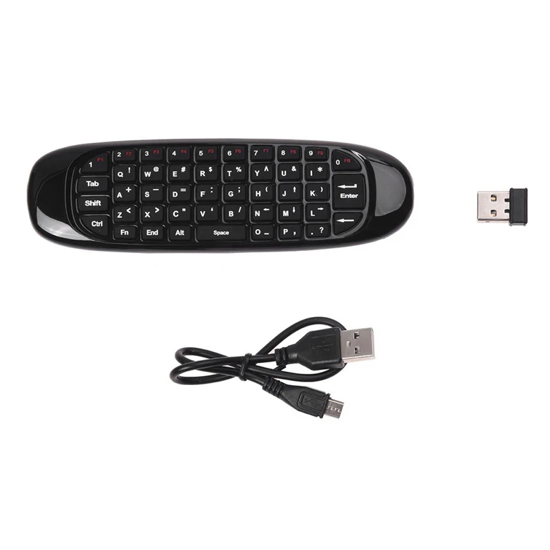 PPYY NEW-Mini 2,4G ручка Беспроводная клавиатура Air mouse пульт дистанционного управления мультимедийная карманная клавиатура Пульт дистанционного управления
