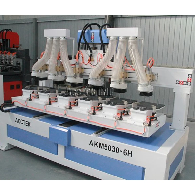 Professional Tennis Racket Carving Machine With Multi Heads Racket CNC Router Making Machine For Sale