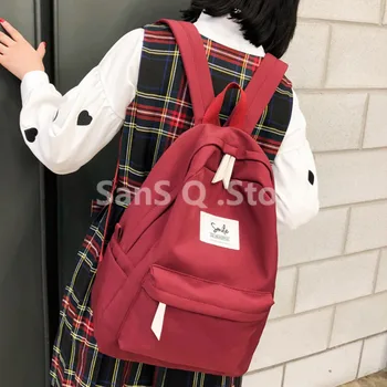 

High Quality Waterproof Nylon Women Backpack Female Fashion Leisure School Bag For Teenage Girls Travel Back pack Mochila