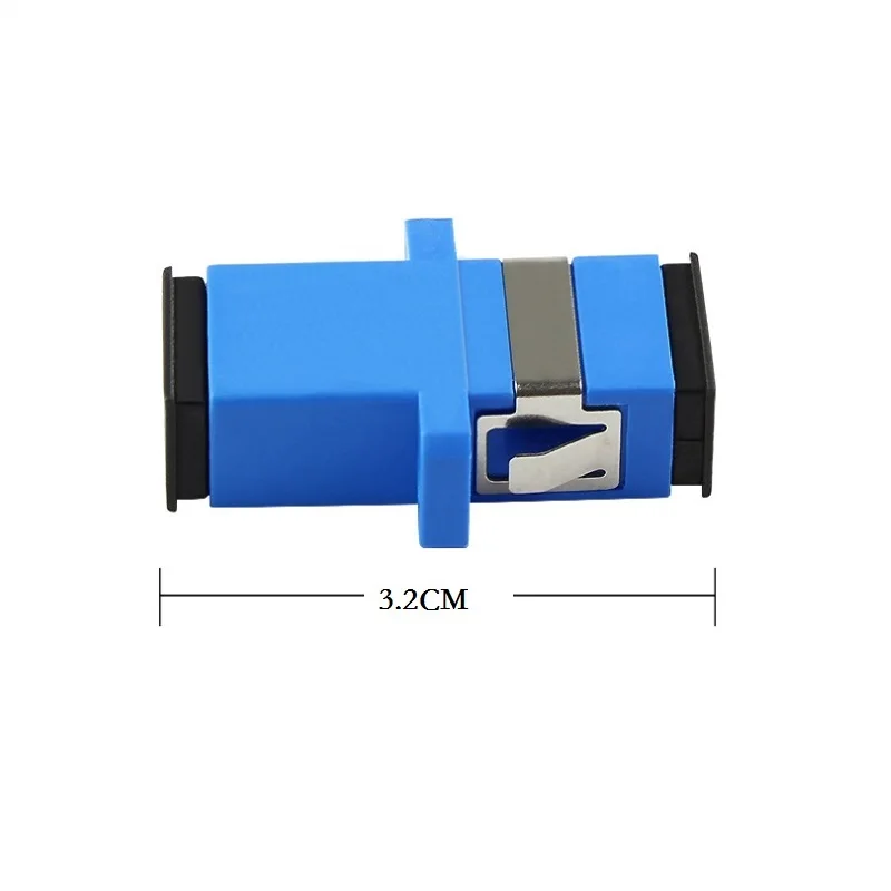 SC UPC Adapter Fiber Optical Flange Coupler Simplex SC Optical Fiber Connector and Coupler Ftth Fiber 5